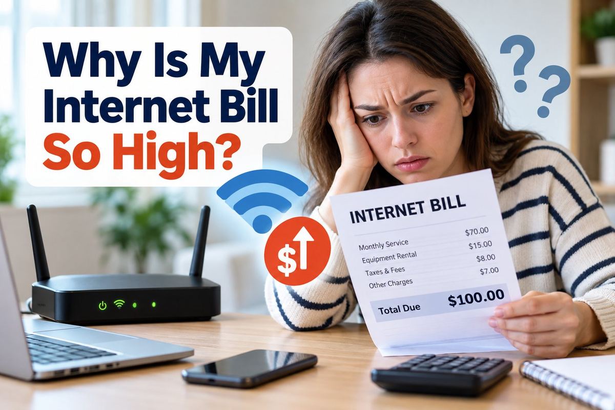 Why Is My Internet Bill So High? 10 Reasons and How to Lower It